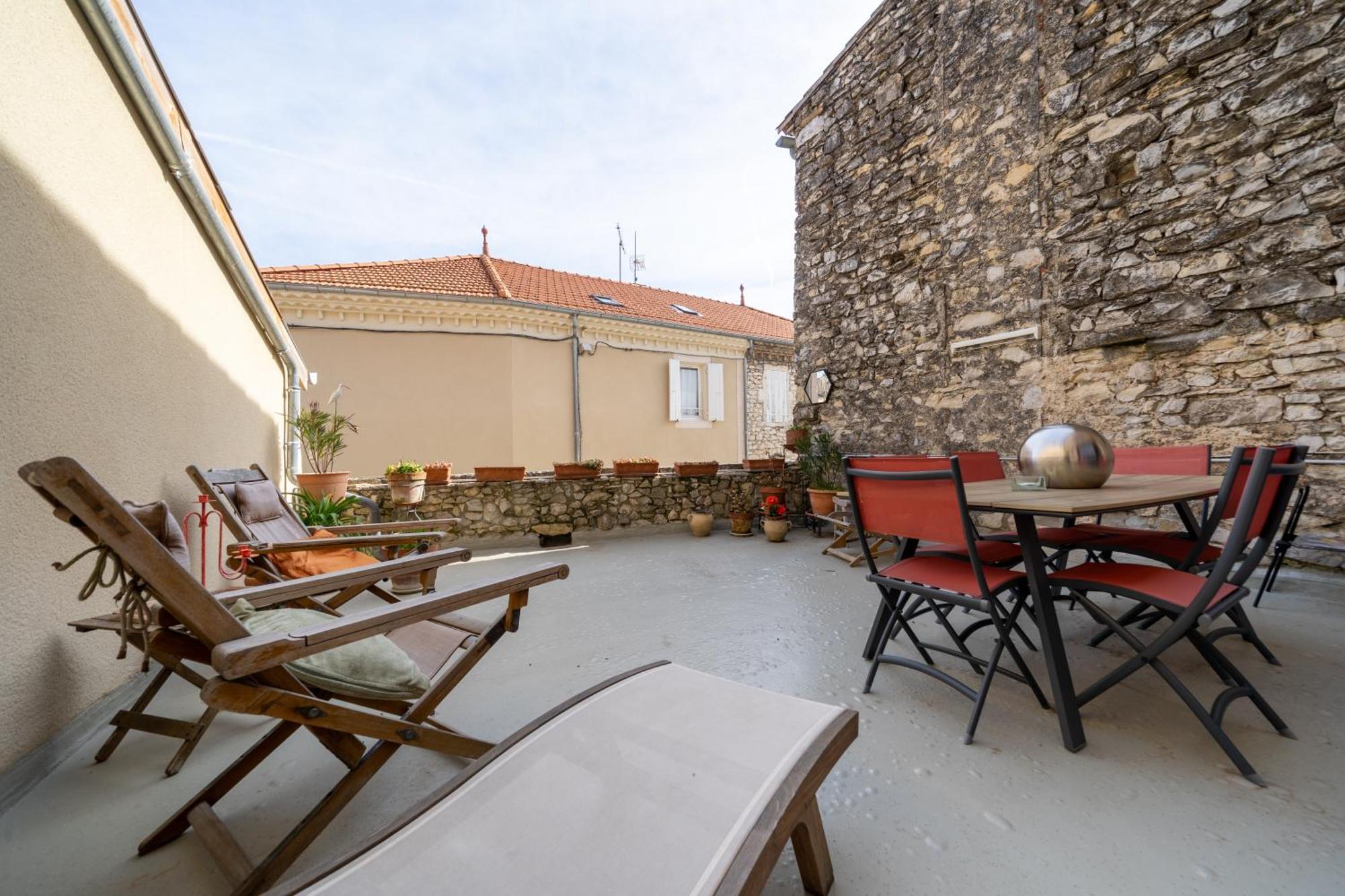 Le Refuge Du Marquis : Agreable T3 Avec Terrasse Apartment Marsanne Exterior photo